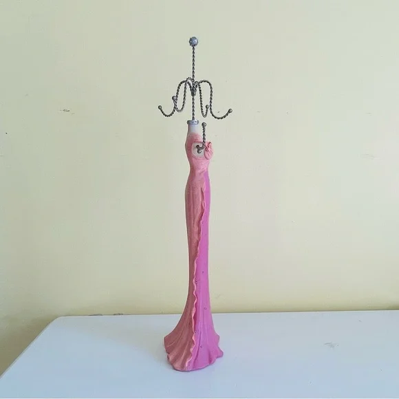 Lady Dress Mannequin Jewelry Display Stand Holder - Ring Necklace Bracelet Watch - Picture 5 of 11